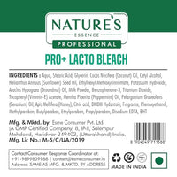 NATURES ESSENCE Lacto Bleach Cream, Milky White, 100g