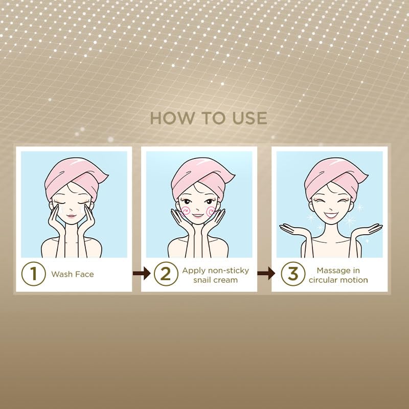 Bio Essence Bio-Snail Repair & Smooth Cream With Snail Extract (50Gm) | Non-Sticky And Fast-Absorbing Cream For Deep Hydration | Snail Mucin | Snail Moisturizer | Formulated For Indian Conditions