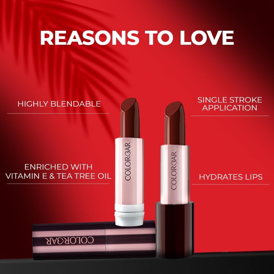 Colorbar Take Me As I Am Vegan Crème Lipstick Dare You Crème-007
