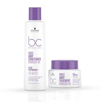 Schwarzkopf Professional Bonacure Frizz Away Treatment with Babassu Oil, 250 ml and Bonacure Frizz Away Shampoo, 200 ml