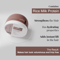 Bare Anatomy Volumizing Hair Shampoo + Hair Mask + Damage Repair Serum | Voluminous & Smooth Hair | For Thicker, Fuller & Healthy Hair | Paraben & Sulphate Free | Women & Men | 250ml + 250g + 50ml