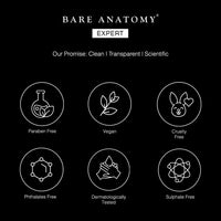 Bare Anatomy Anti Frizz Shampoo, Frizz Control Upto 24 Hours, Powered By Hyaluronic Acid & Fatty Acids, Dry & Frizzy Hair, Smooth, Shiny & Frizz Free Hair For Unisex, 250ml