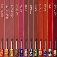 LoveChild Masaba Game On! - No Rules - Smudge Proof Matte Liquid Lipstick, Choco-Plum Velvet Smooth, Hydrating & Moisturising, Lasts Up to 12 hours, 5Ml