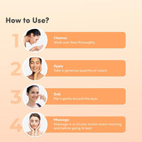Mylo Care Under Eye Cream with Under Eye Roll-on with Easy to Apply Applicator, Relieves Puffiness & Fine Lines with Coffee, Aloe & Hyaluronic Acid Hydrates Under Eye Skin 15 gm