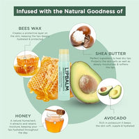 Bella Vita Organic Natural LipBalm for Dry Damaged & Chapped Lips Enriched with Shea Butter, Avocado 4 gm (Pack of 2)