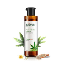 Hampa Hemp Arthritis Care Oil 100ml, Effective Relief for Knee, Joint Pain caused by Rheumatoid Arthritis, with Full spectrum Vijaya Leaf Extract and 13 Ayurvedic Herbs- 100% Natural and Ayurvedic