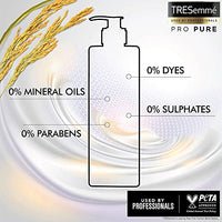 TRESemme Pro Pure Damage Recovery Conditioner For Damaged Hair, 370 Millilitre With Fermented Rice Water, Sulphate Free & Paraben Free (Jasmine)
