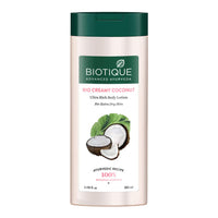 Biotique Bio Neem Purifying Face Wash, 200 ml And Biotique Bio Creamy Coconut Ultra-Rich Body Lotion for Extra Dry Skin, 180ml