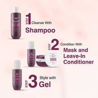 Bare Anatomy Curl-Boosting Cream Leave-In Conditioner | Get Curls with 2X Frizz Protection | Enriched with Coconut Oil, Hyaluronic Acid & Castor Oil | Get Smoother, Healthy & Glossy Hair | 140ml