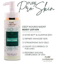 Pure Aatman Aloevera & Shea Butter Hydra Body Lotion 200 ml | 24 H Moisturization| Non Sticky Feel | With Goodness of Cucumber & Vitamin -E For Instant Hydration| For Men & Women