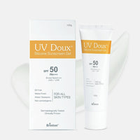 Brinton Healthcare UvDoux Face & Body Sunscreen gel with SPF 50 PA+++ in Matte Finish and Oil Free Formula| Water Resistant Sunscreen| Protection against UVA/UVB Rays (75 ml)