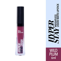 Blue Heaven Hyper Stay Weightless Liquid Matte Lipstick | Long-lasting & Smudge Proof | Non-Transfer Matte Lipstick for Women| Wild Plum-07 | 6ml