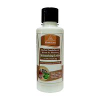 Khadi Pure Herbal Sandalwood, Kesar & Aloevera Moisturising Lotion, 210 ml