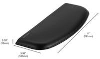 Kensington ErgoSoft Wrist Rest for Slim, Compact Keyboards, Black (K52801WW), 3.9 x 0.4 x 11.1 inches Keyboard Wrist Rest Slim & Compact