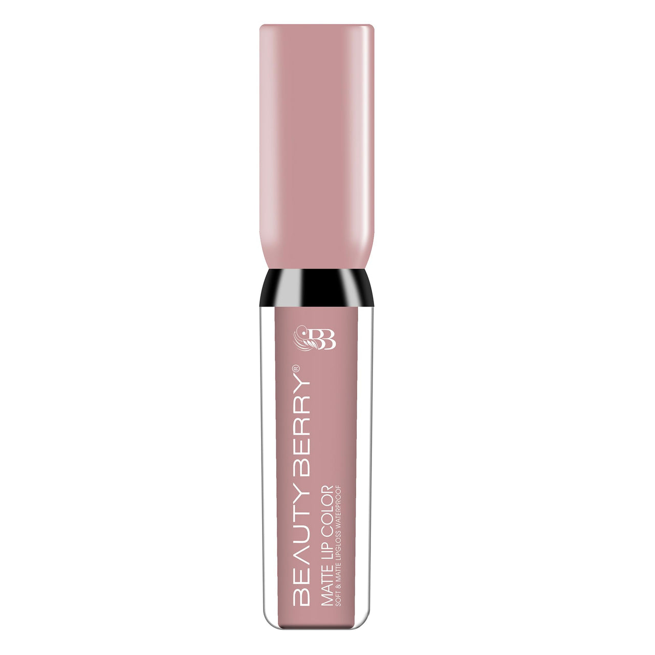 Beauty Berry Soft & Matte Waterproof Lip Color Liquid Lipstick | Rich Pigment, Long Lasting Liquid Lipstick | Non-Transfer Liquid Lipstick for Women Enriched with Vitamin E (25 - Slay, 4.5 ml)