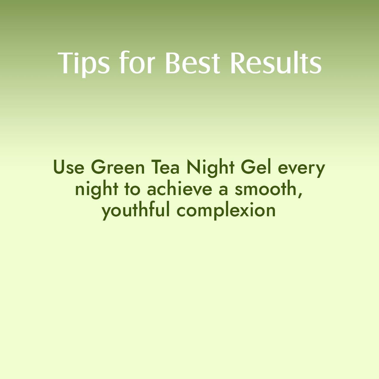 Aravi Organic Green Tea Night Gel Moisturizer - For Overnight Hydration - For Anti-Aging Oil Free Gel Moisturizer -For Men & Women - 50 gm