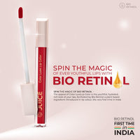 Juice Matte Luxe Lipstick - Vitamin E Enriched, Smudge-Free with Bio Retinol, Moisturizing Lock Technology, SPF 15, Long-Lasting Pack of 2 (Natural Nude - M12 & Nude Staple - M16)