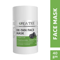 Orgatre Detan Face Mask Stick For Men & Women| Facemask With Green Tea Chamomile For Tan |, 1 Count