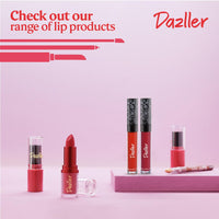 DAZLLER All Day Lipcolour|Moisturizing Kokum Butter|Non-Transfer & Smudge-Proof|8hr Stay|Liquid Lipstick for Women|DLC002 Candy|6g