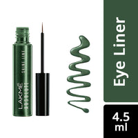 Lakmé © Insta Metallic Eye Liner, Blue, 9 Ml And Absolute Shine Line Liquid Eye Liner, Sparkling Olive, 4.5 Ml