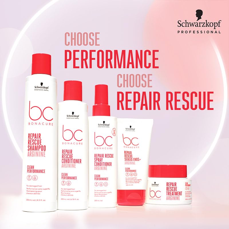 Schwarzkopf Professional Bonacure Repair Rescue Treatment with Arginine and Vegan Keratin 450 ml