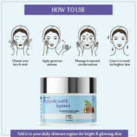 TYC - TRUST YOUR CHOICE Ayurveda Glycobright Night Cream For Revitalized And Radiant Skin With 2% Glycolic And Liqorice, Plant Based - 50 Gm (Pack Of 1)