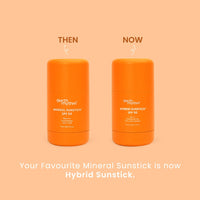 Earth Rhythm Sunscreen Stick SPF 50 Hybrid Sunscreen PA+++ | Zero White cast, Water resistant, | UVA UVB Broad Spectrum Protection | Men & Women – 40g