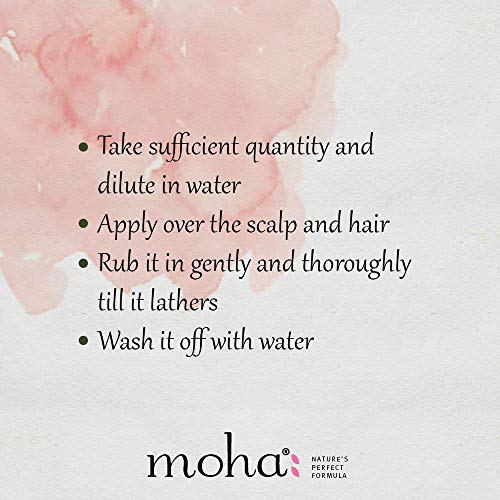 moha: Anti-Dandruff Shampoo With Perfect Blend Of Hibiscus & Tea Tree Oil For Men & Women all types of hairs - 200ml (Pack of 1)