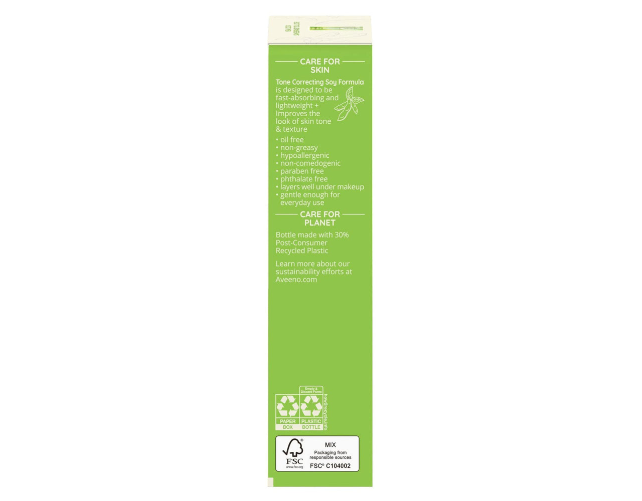 Aveeno Positively Radiant Liquid Skin Daily Moisturizer Spf 15, 4 Ounce
