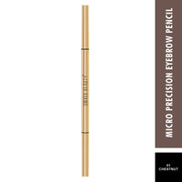 Swiss Beauty Micro Precision Eyebrow Pencil, Highly Pigmented, Long-Lasting and Lightweight Eyebrow Pencil | Shade - Chestnut, 0.1g