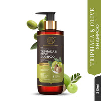 KHADI NATURAL PB TRIPHALA WITH OLIVE OIL SHAMPOO, 310 ml