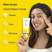 Chemist at Play Exfoliating Body Scrub For Removing Tan & Dead Skin Cells + Brightening Boost Face Wash with 30x Vitamin C 100 ml