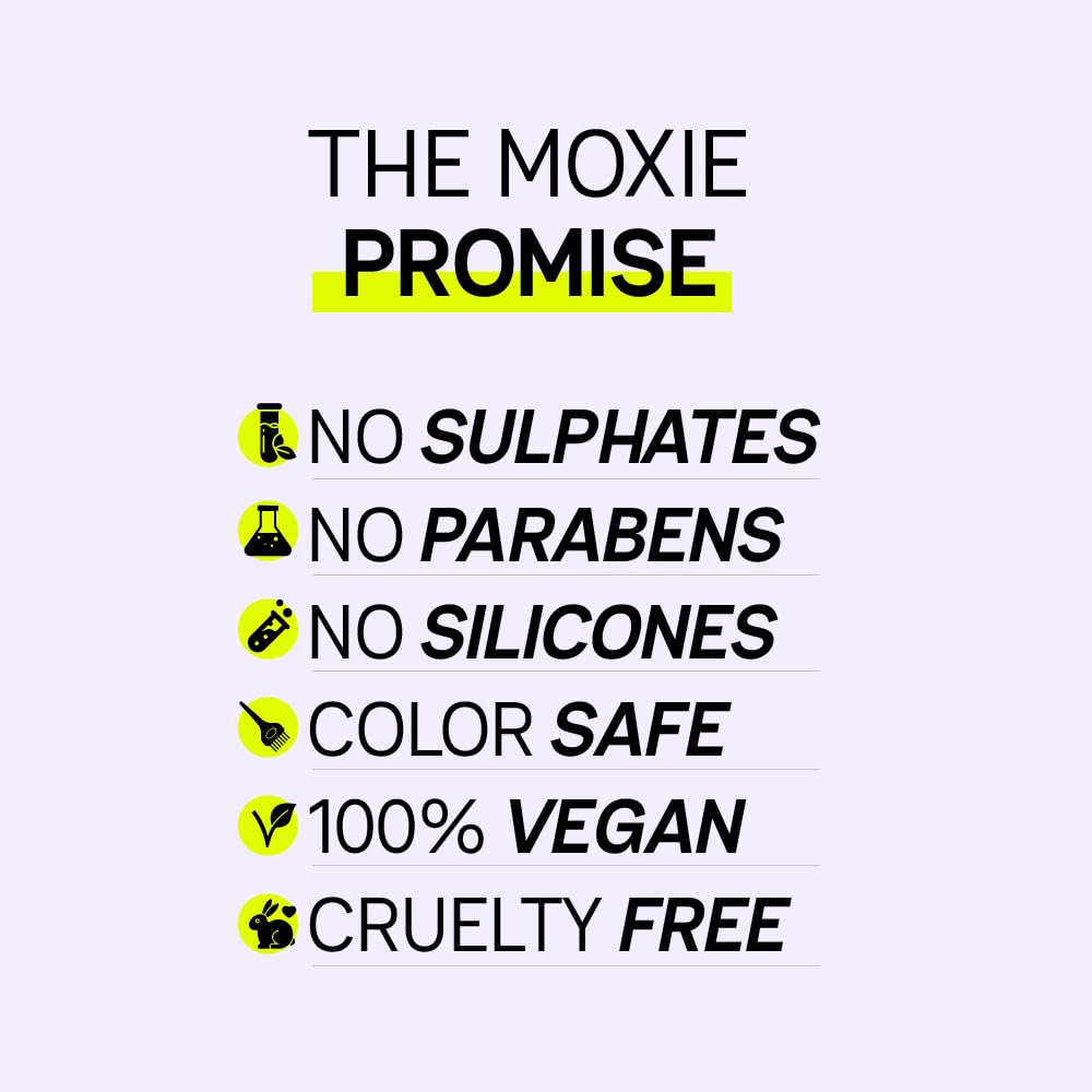 Moxie Beauty Scalp Essentials Trio | Dandruff Detox, Clarifying Cleanse & Hydration Boost | Glycolic, Lactic & Salicylic Acid + Piroctone Olamine + Cocoa Butter & Biotin | Clears Dandruff & Soothes Scalp | Paraben, Sulphate & Silicone-Free | Pre-Wash (100