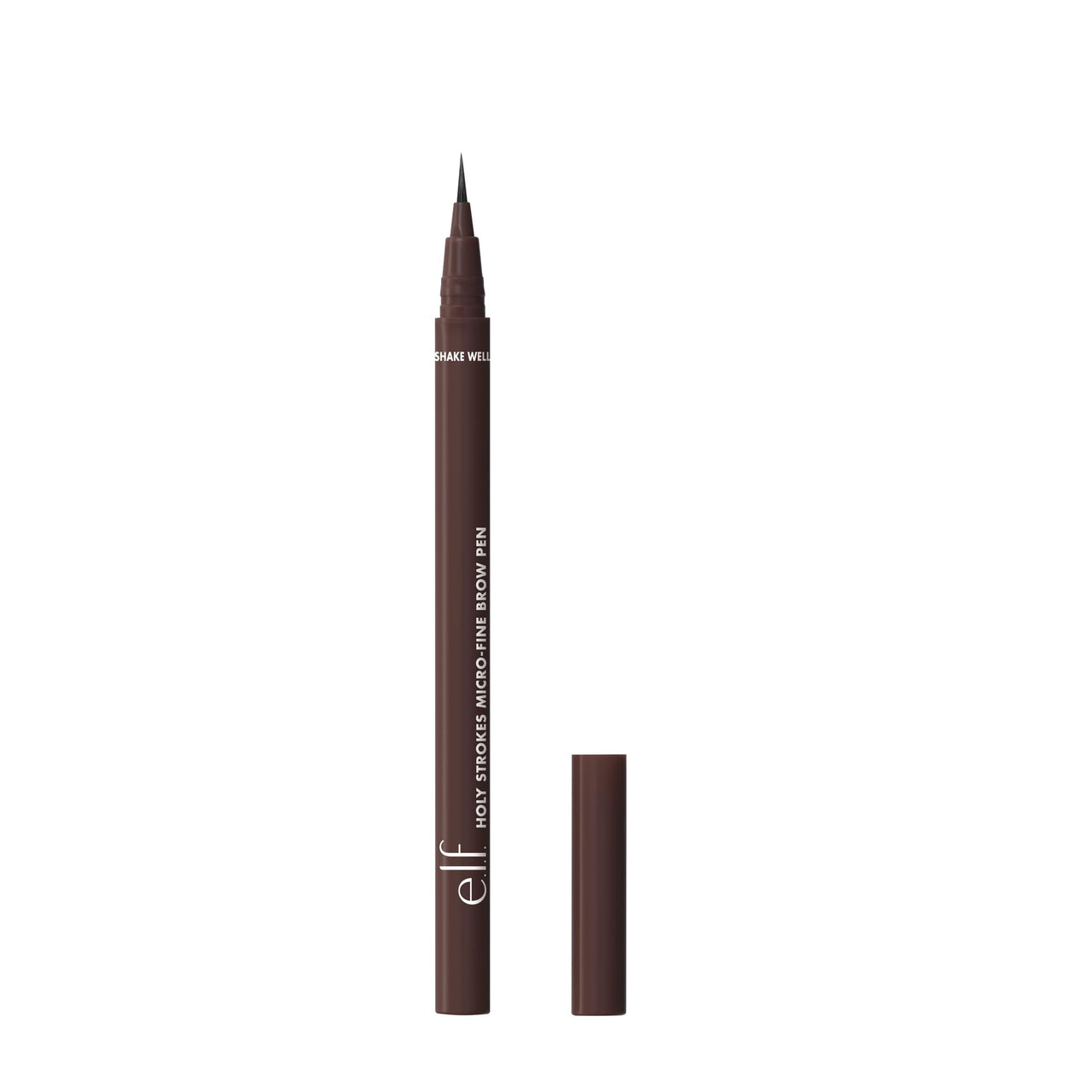 e.l.f. Holy Strokes Micro-Fine Brow Pen, for a Natural Look, Long-Lasting Eyebrow Pencil, Waterproof & Smudge-Proof, Vegan & Cruelty Free, Deep Brown