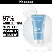 Neutrogena Hydro Boost Hyaluronic Acid Face Moisturizer 15ml | 24 hours long lasting Hydration | Oil free non sticky light water gel fast absorbing| Daily use | All Skin Types | For Men & Women 15g