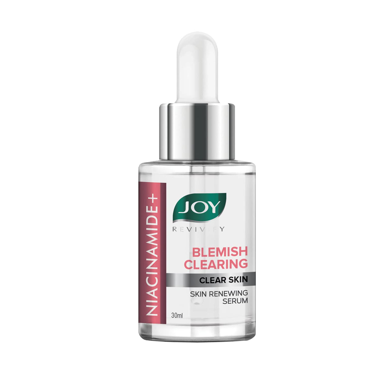 Joy Blemish Clearing Niacinamide Face Serum for Clear Skin | Skin Renewing Serum for Improving Skin Complexion | Suitable for Men & Women - And All Skin Types (30ml)