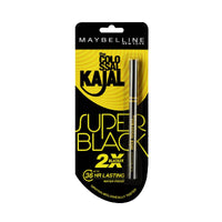 Maybelline New York Colossal Kajal, Super Black, 0.35g, Volum Express Colossal Waterproof Mascara, 10ml and Garnier Skin Naturals Micellar Cleansing Water, 125ml