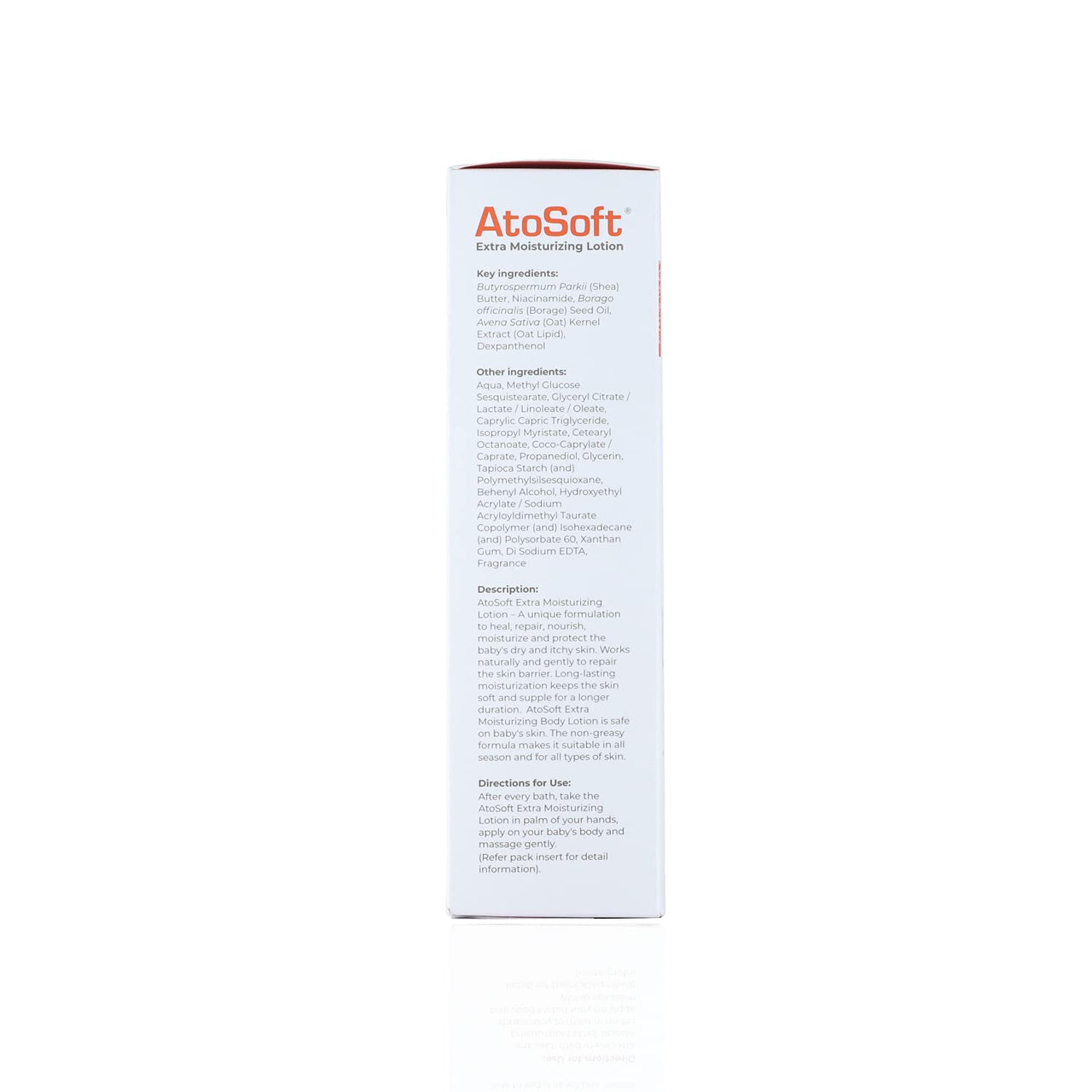 Brinton Atosoft Extra Moisturizing Baby Body Lotion with Pump for Sensitive and Delicate Skin pH 5.5 | Dermatologist Recommended Moisturizer, Paraben-Free (Lotion, 100 ml) x Pack of 2