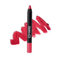 MARS Long Lasting Crayon Lipstick up to 12 Hours Stay | Matte Finish | Waterproof | Won't Smudge Won't Budge Lip Crayon (3.5 gm) (18-I Am Confident) BB Cream Lightweight Foundation (30 ml) (Tan)