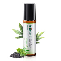 Hampa Intense Cramping Relief Roll-On 10ml | Ayurvedic Period Pain Relief Oil for Menstrual Cramps | With Vijaya Extract, Hemp, Peppermint & Marjoram | Fast-Acting Natural Formula | 100% Herbal
