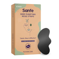 Sanfe Intimate Lightening Serum - 50g & Sanfe Deep Purifying Nose Strips for Women - Pack of 6 with Fuji Green Tea & Witch Hazel extracts