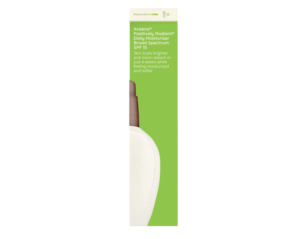 Aveeno Positively Radiant Liquid Skin Daily Moisturizer Spf 15, 4 Ounce