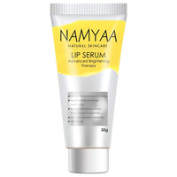 Namyaa Haldi Chandan Intimate Hygiene Wash & Hair Removing Cream & Natural Lip Serum/Balm/Lightener/Moisturizer For Lip Lightening/Brightening/Toning/Moisturizing, 30 g