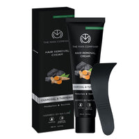 The Man Company Hair Removal Cream for Men | Removes Unwanted Hair in Just 5 Minutes | 24 Hours Hydration | Enriched with Charcoal & Turmeric | Dermatologically Tested | For All Skin Types - 100gm