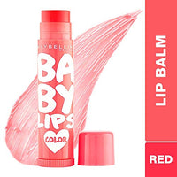 Maybelline New York Matte Compact Powder For All Skin Types, With Spf To Protect Skin From Sun, Absorbs Oil, Fit Me, 230 Natural Buff, 8G & New York Baby Lips Lip Balm, Cherry Kiss, 4 Gram,Beige
