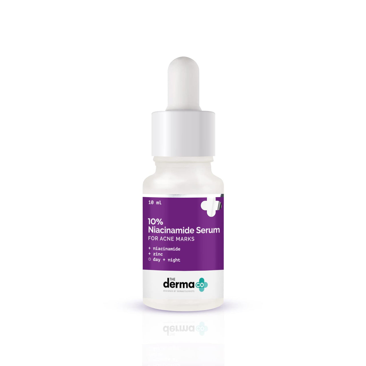 The Derma Co 1% Salicylic Acid Gel Face Wash With Salicylic Acid & Witch Hazel For Active Acne &The Derma Co 10% Niacinamide Face Serum For Acne Marks & Acne Prone Skin For Unisex, 10ml