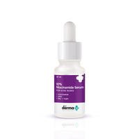 The Derma Co 1% Salicylic Acid Gel Face Wash With Salicylic Acid & Witch Hazel For Active Acne &The Derma Co 10% Niacinamide Face Serum For Acne Marks & Acne Prone Skin For Unisex, 10ml
