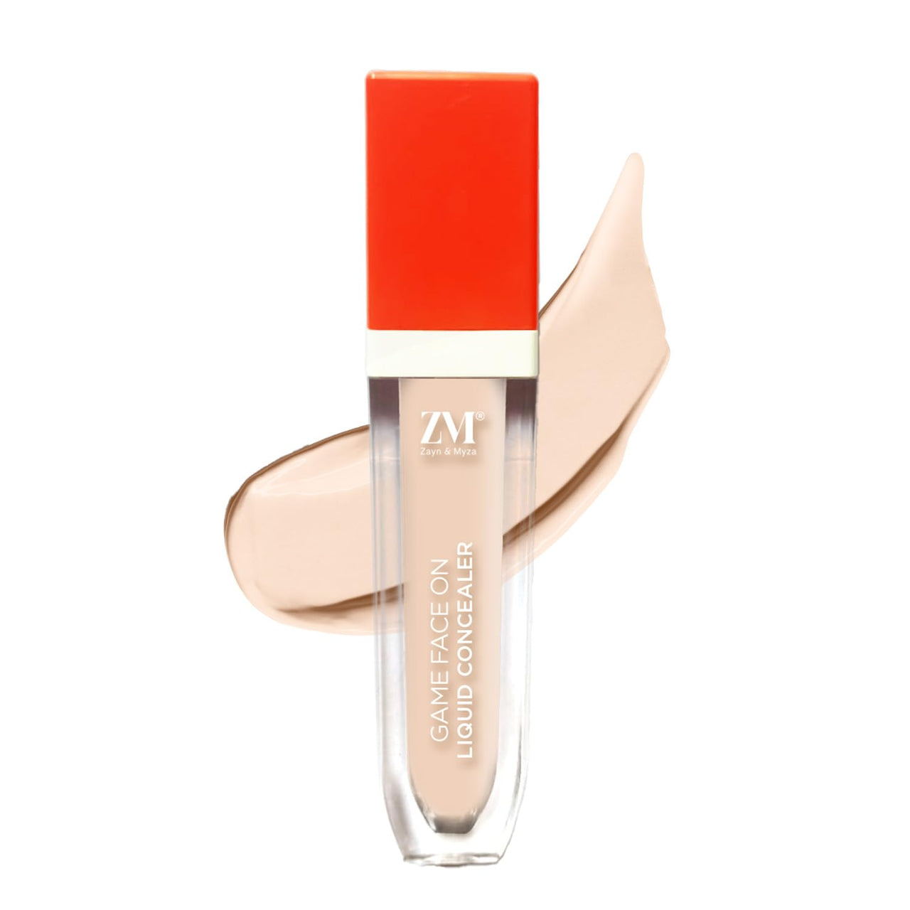 ZM Zayn & Myza Liquid Concealer for Face Makeup | Buildable Coverage | Easily Blendable | Conceals Dark Circles & Blemishes | Flawless Matte Finish, Sweatproof | Shade - Fair, 6 ml