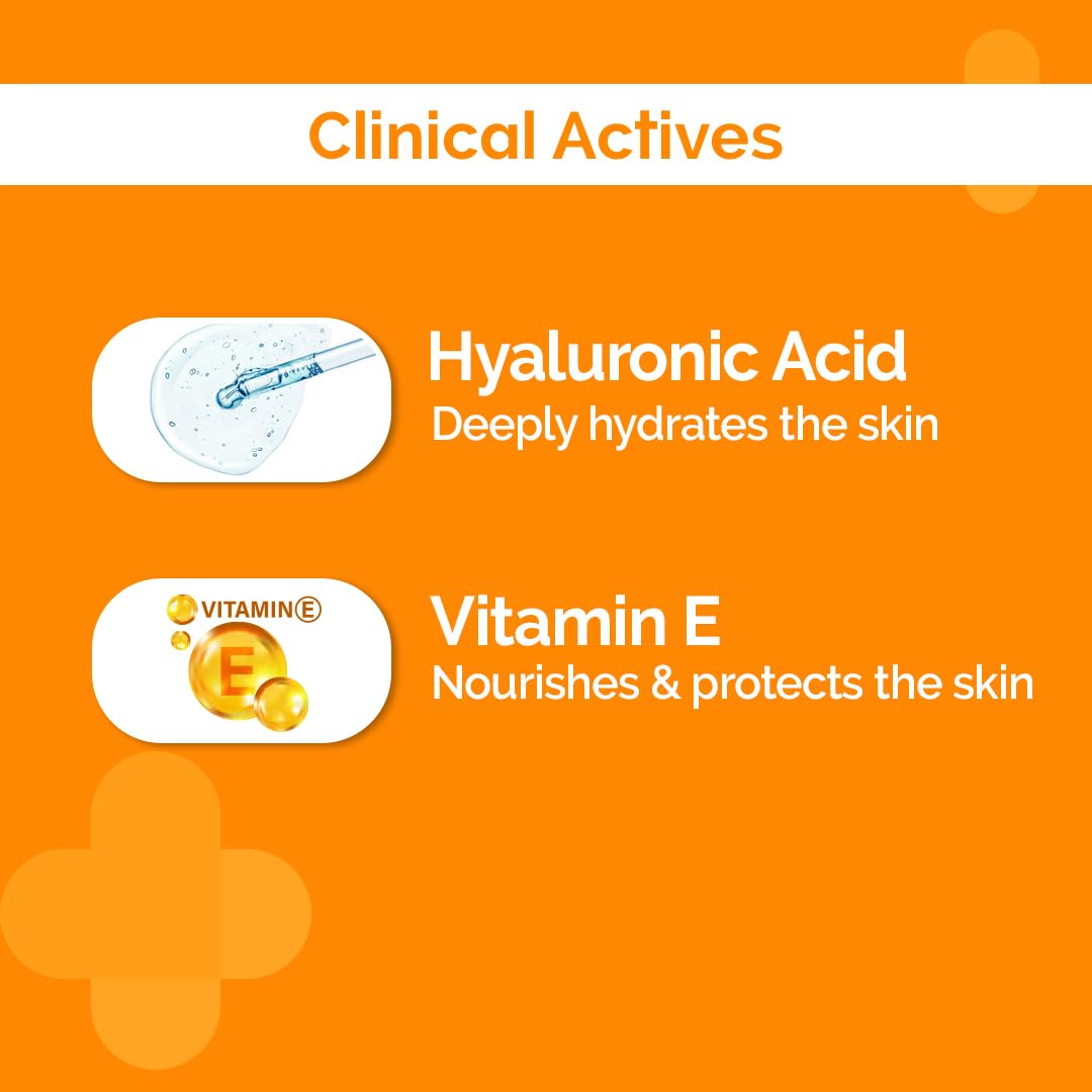 The Derma Co 1% Hyaluronic Sunscreen Aqua Gel SPF 50 PA++++ I For Oily, Dry, Acne-prone Skin | Ultra Lightweight Texture I Non-Greasy I No White Cast | Broad Spectrum Protection & Blue Light Protection | For Men & Women | 125 g
