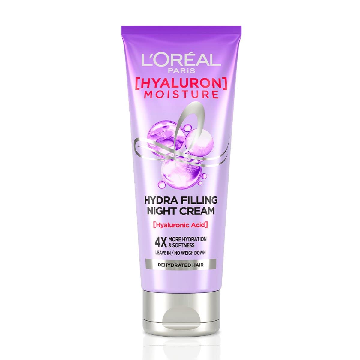 L'Oreal Paris Hyaluron Moisture 72H Hydra Filling Night Cream 180ml & L'Oreal Paris Hyaluron Moisture 72H Moisture Filling Shampoo180ml